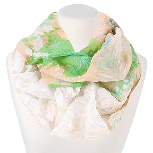 Шарф с петлей Schal Schlauchschal Damen Sommer dünn Infinity XXL Autiga