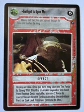 Star Wars CCG Death Star II Twilight Is Upon Me LP/NM