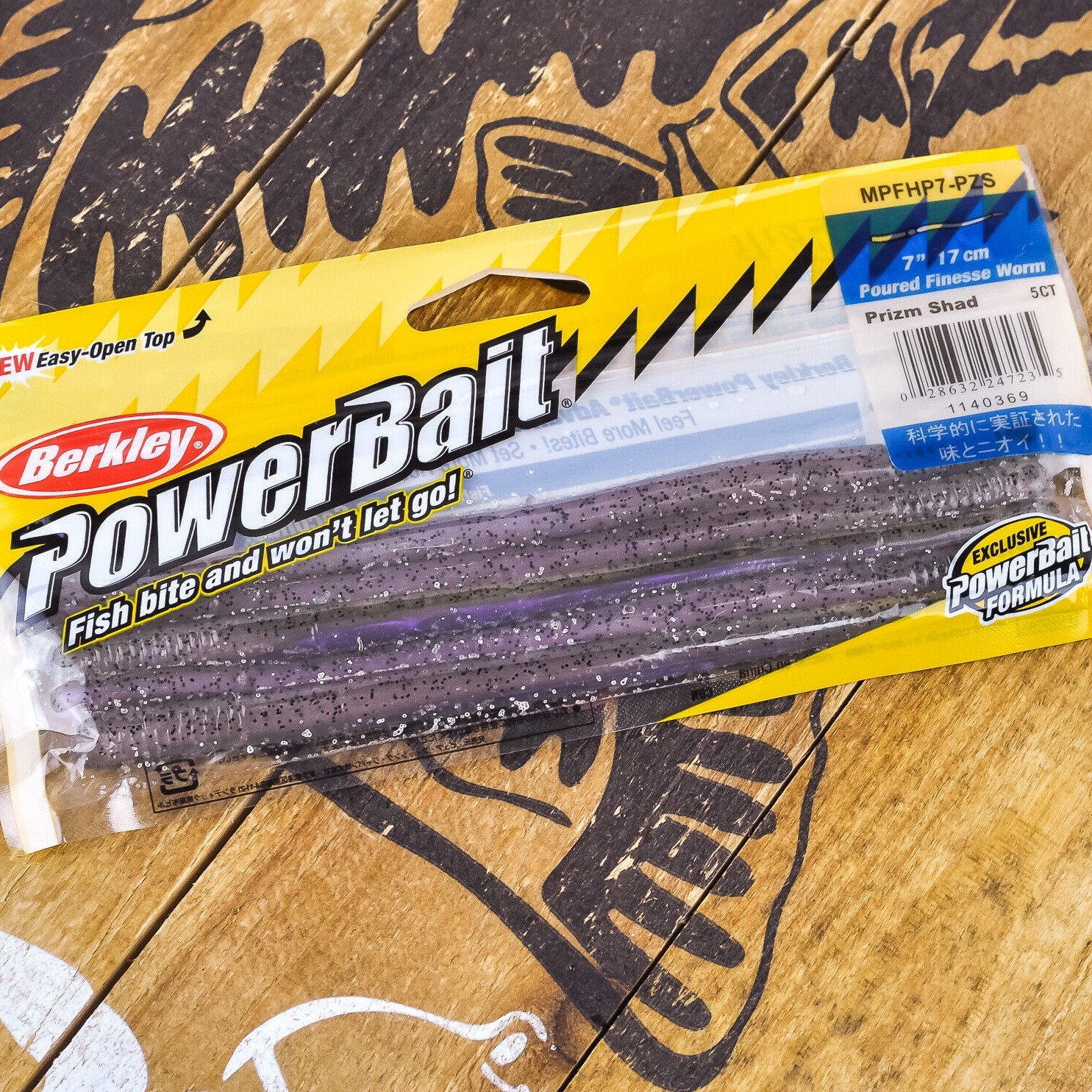 15 Packs Of Berkley MaxScent Powerbait 3.6" Flat Worms In Assorted Colors - Foto 8