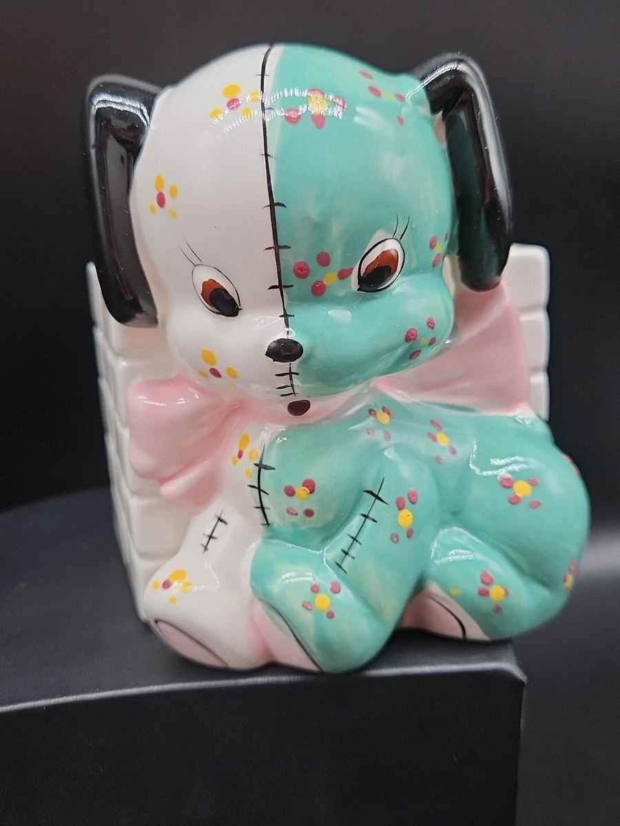 陶器製犬像 ボクサー　米国輸出用日本製 NAPCOWARE ベイビーアニマル ボクサー犬陶器製フィギュアR7948 : 昭和レトロ食器雑貨通販