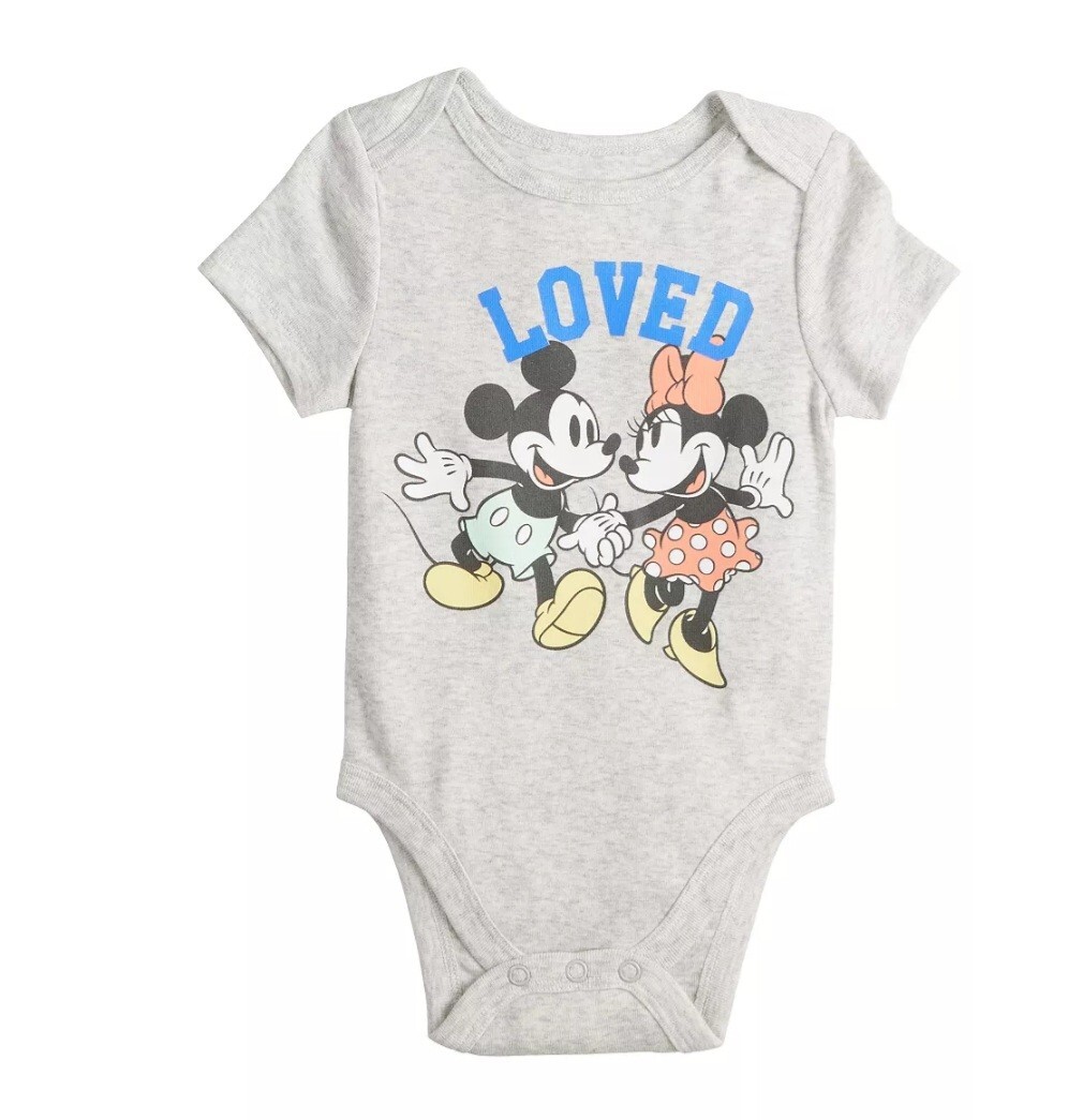 Disney Jumping Beans Softest Bodysuit Mickey Mouse 18 Months
