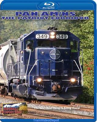 Pan Am Southern / NS Railroad BLU-RAY Patriot Corridor