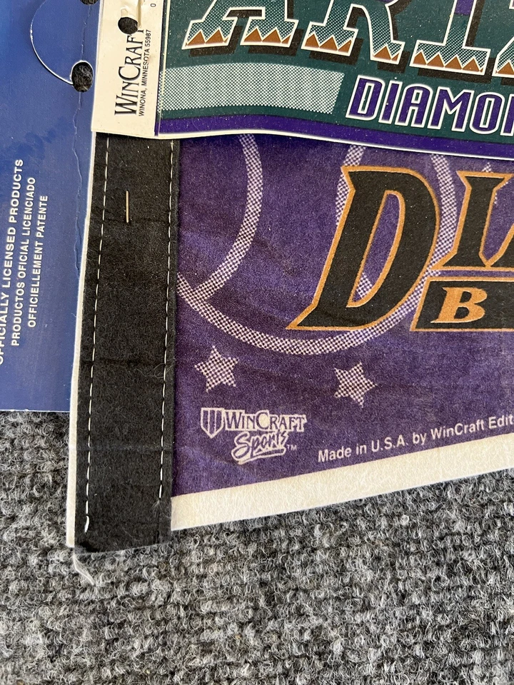 Arizona Diamondbacks NOS 1998 Pennant & Bumper Sticker MLB Baseball Fanpack - Image 4 of 4