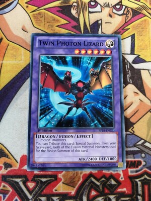 Zwillingsphotoneneidechse sp14-de020 1. Auflage (NM) Starfoil Rare Yu-Gi-Oh!