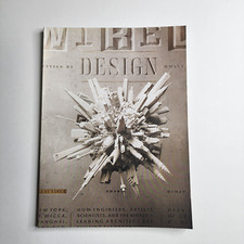 2015 OCTOBER WIRED MAGAZINE - DESIGN ISSUE NICE FRONT COVER mazda ad