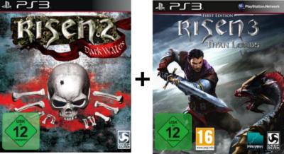 Playstation 3 Risen 2 + 3 Bundle Dark Waters Deutsch Top Zustand