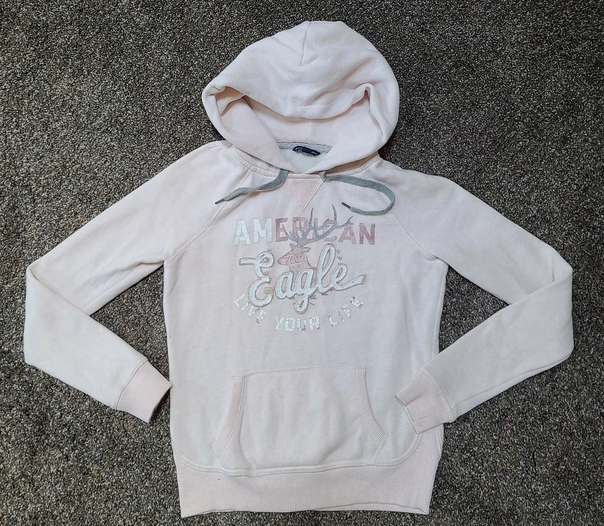 Blush pink deals hoodie women's