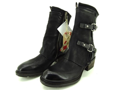 A.S.98 AS98 Maïs Cowboy Chaussures Motard Bottes Bottines Taille 39 Royaume-Uni - Photo 3 sur 11