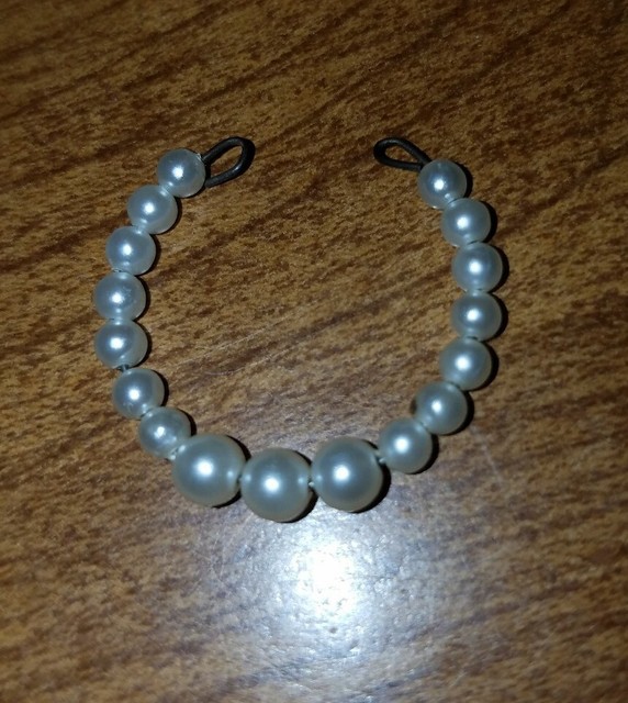 Vintage Barbie Graduated Pearl Necklace Outfit Completer! B11 | eBay