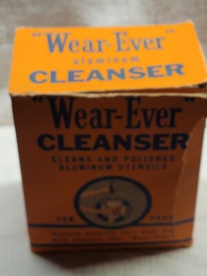Vintage Wear Ever Cleanser Steel Wool Pads w Original Box
