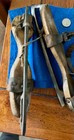 Antique 19th Century Primitive Wood Leather and Metal Ice Skates — photo 4
