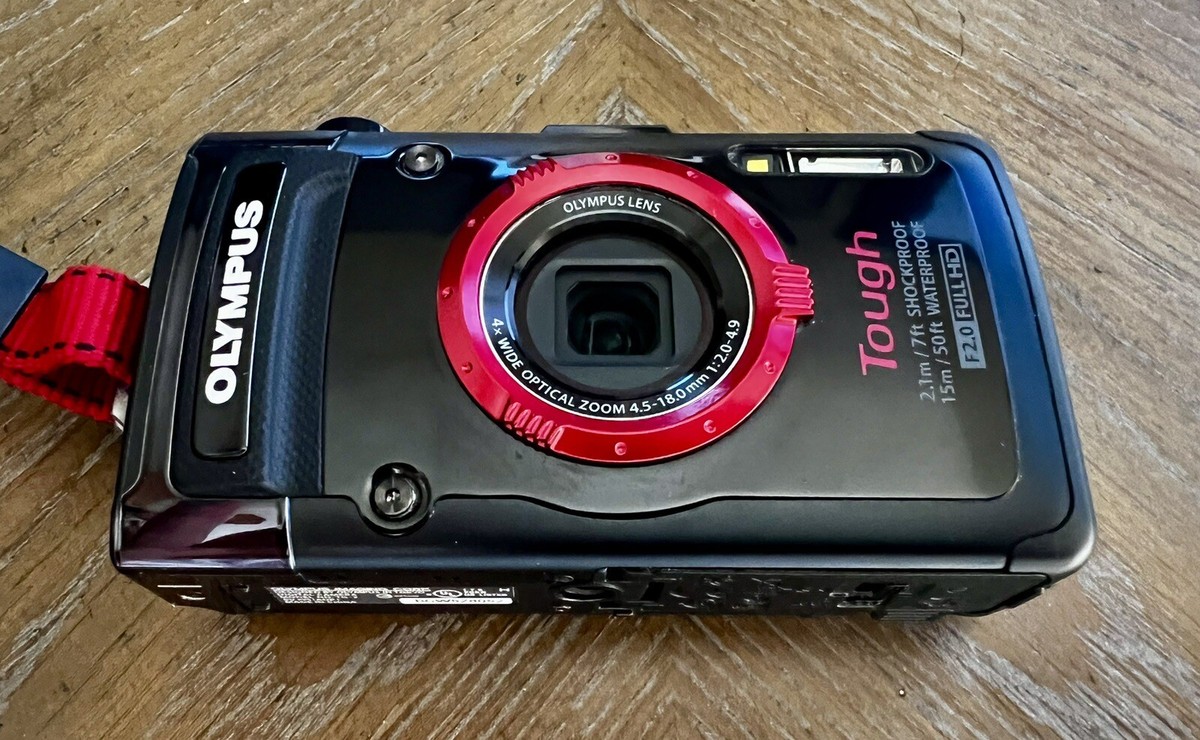 Olympus Stylus TG-2 iHS Digital Camera with 4x Optical Zoom and 3
