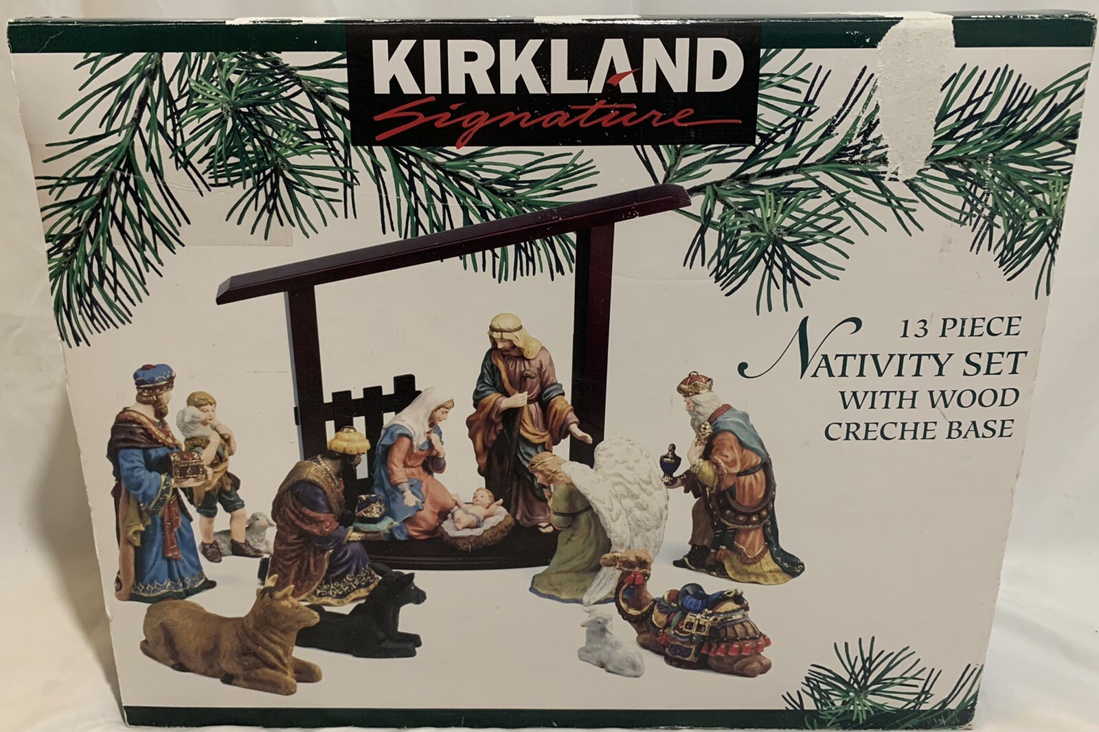 Kirkland Signature Series 13 Piece Porcelain Nativity Complete Set