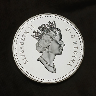 1993 Canada One Dollar Proof - 92.5% Silver - Hockey Stanley Cup