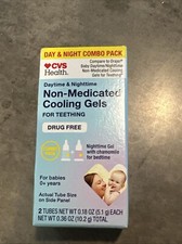 Day Night Combo Non-Medicated Cooling Gels For Babies Teething Relief 06/30/25