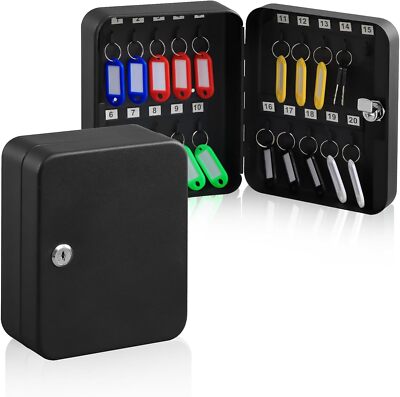 Key Cabinet Wall Mount,locking Key Organizer,key Lock Box With Key,key ...