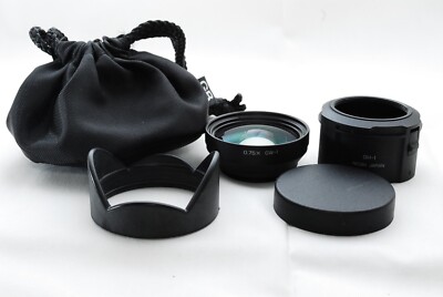 Mint] Ricoh GH-1 GW-1 Wide Conversion Lens w/Hood & Case for