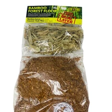 Exo Terra Bamboo Forest Floor Bamboo Leaves (2qt) & Coconut Husk Fiber (6qt) New