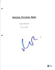 MATT DAMON SIGNED SAVING PRIVATE RYAN FULL SCRIPT AUTOGRAPH BECKETT COA