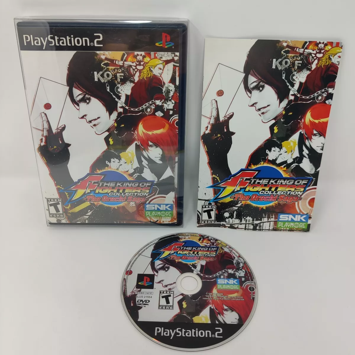 King of Fighters Collection, The - The Orochi Saga - Playstation 2