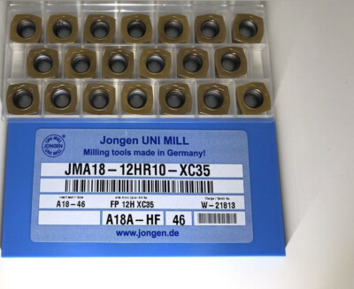 20st JONGEN JMA18-12HR10-XC35 Wendeplatten  FP 12H XC35 Wendeschneidplatten
