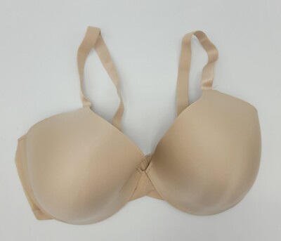 Vanity Fair Womens Nearly Invisible Full Coverage Underwire Bra nude 36D