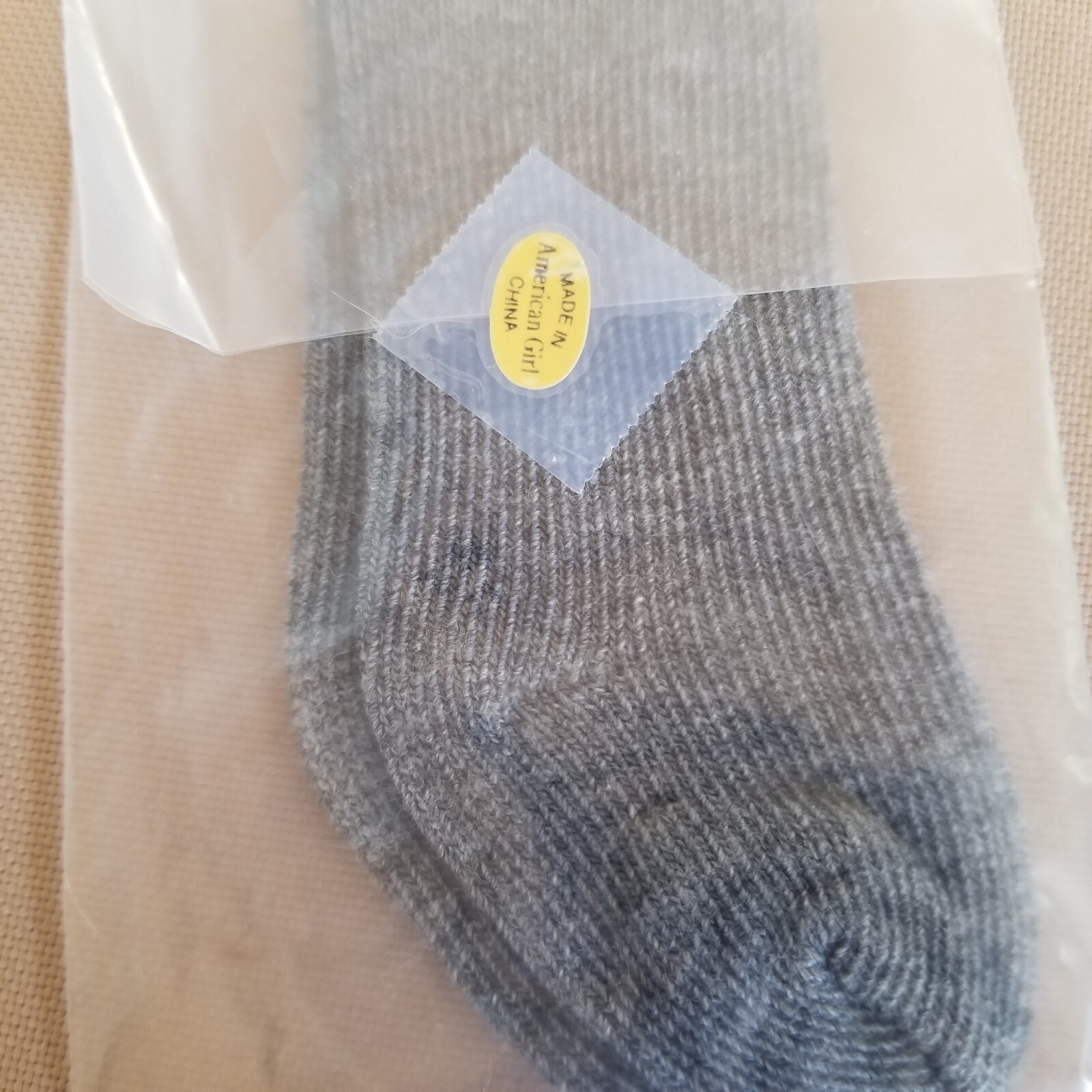 SAOLA Solo calze! Calze grigie American Girl of Today 2000 Urban Outfit