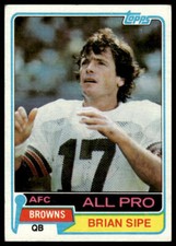 1981 Topps #350 Brian Sipe Cleveland Browns