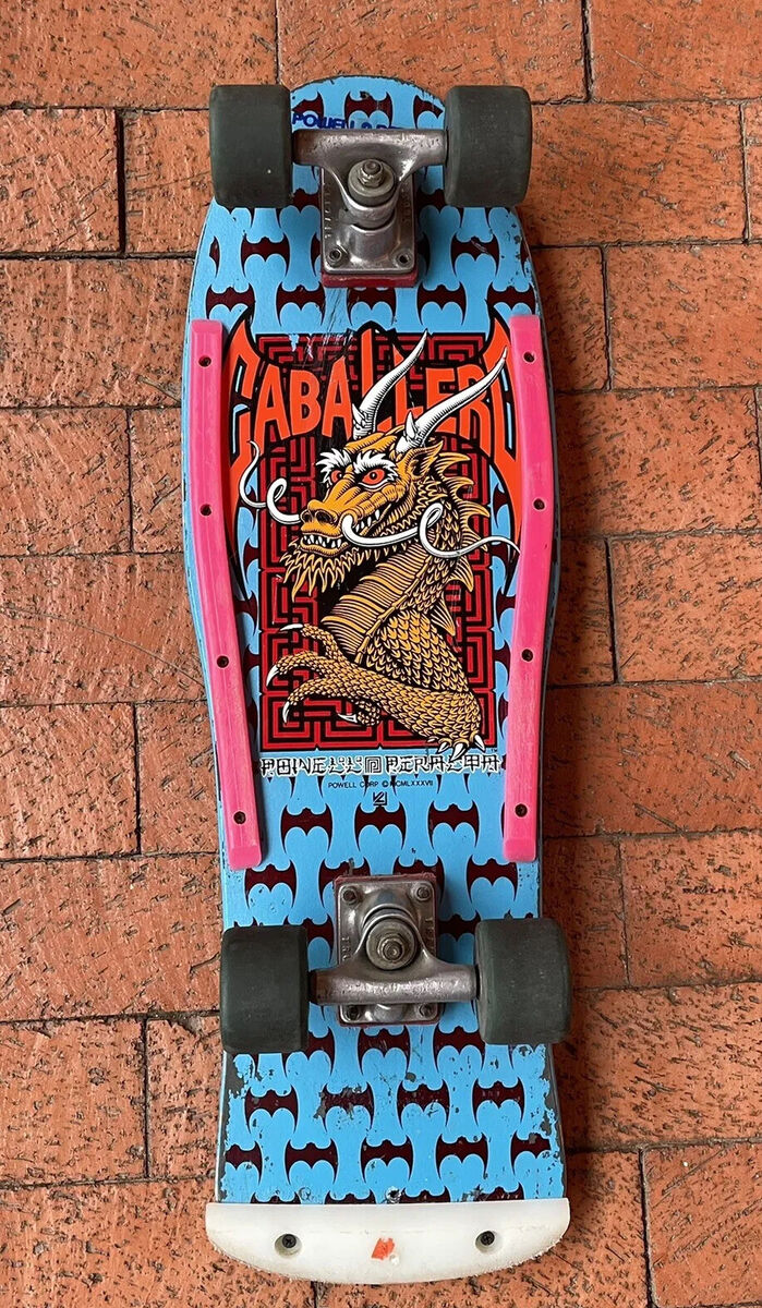 Vintage Powell Peralta Skateboard Steve Caballero 1980s Vintage Powell Peralta Skateboard Steve Caballero 1980s
