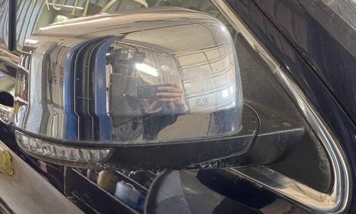 15 16 17 18 JEEP GRAND CHEROKEE Door Mirror Right Manual Fold CHROME w/ Auto Dim