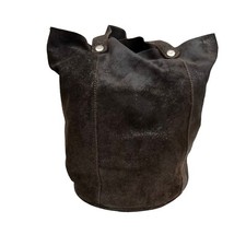 Gianni Chiarini Bucket Bag Purse Leather Sued...