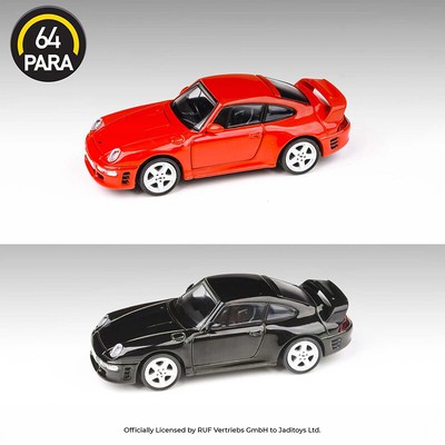Para64 1:64 Model Car Porsche RUF CTR2 RWB993 Alloy Die-cast Running Vehicle LHD