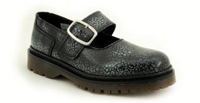 Nevermind Mary Jane Bombay Mini Leo Black White 08-UL158 !Kein Fernost Import!