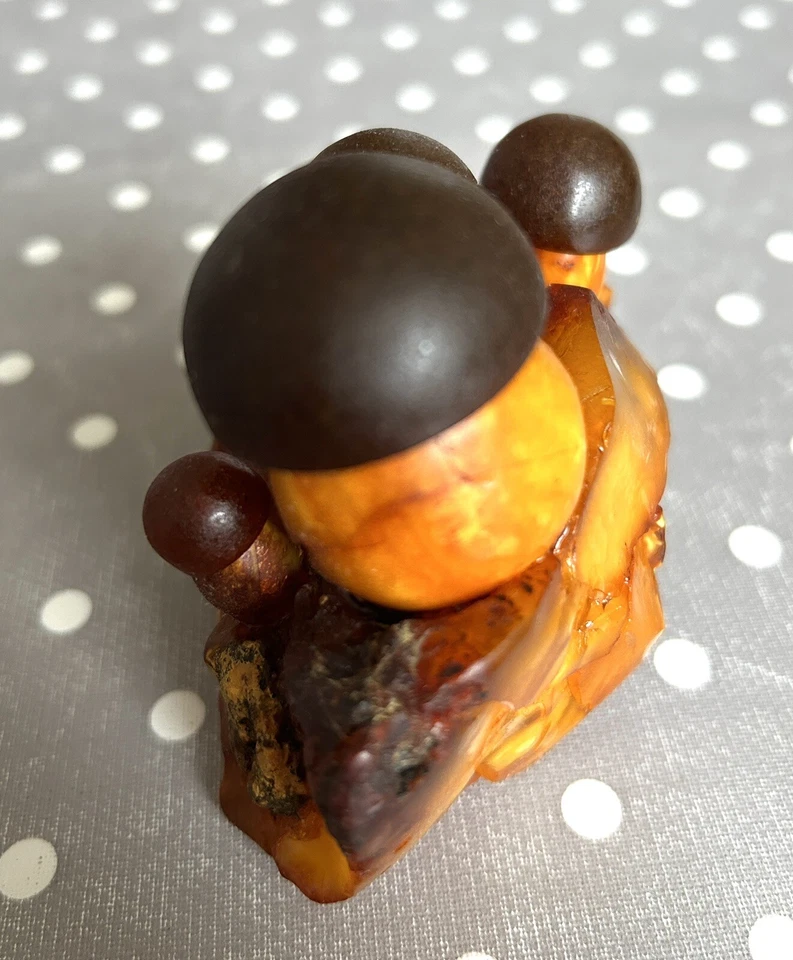 Art Antik Bernstein-Ornamente,Butterscotch Große Bernstein, 187 g. - Bild 3 von 4