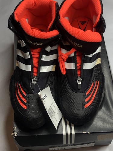 ASICS adidas John Smith Adistrike JS wrestling shoes size 10 Rare New Lot Of 3 - Picture 2 of 17