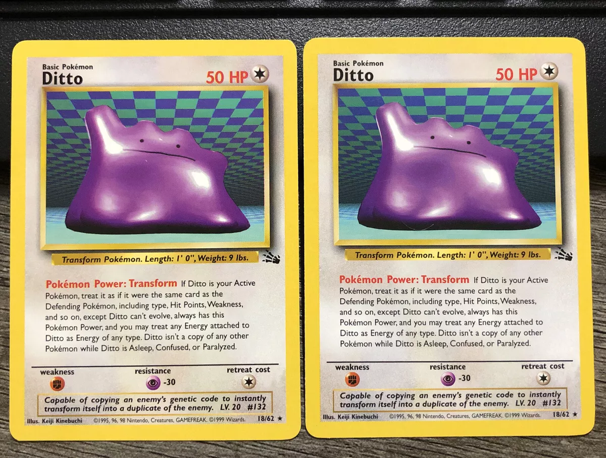 Ditto, Fossil