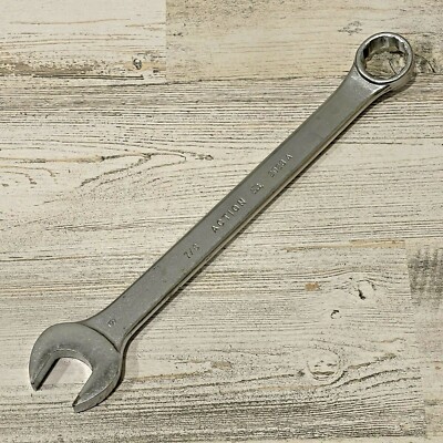 ACTION USA 7/8'' Combination Wrench No. 2028A Made in USA 12 Point