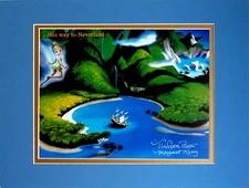 Disney Tinker Bell & Neverland Autographed Matted Photo Signed by Margaret Kerry
