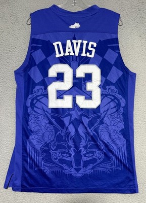 Vintage Nike Elite Team Kentucky Wildcats #23 Anthony Davis Jersey Mens Medium
