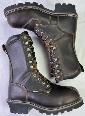 Carolina Matterhorn Men's Arc 10'' Logger Composite Toe WP Logger-Leather- 9.5 W