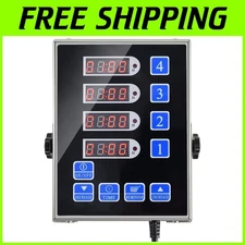 Commercial Cooking Timer with Ultra-Loud Alarm & LED Display for Busy Kitchens