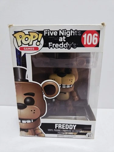 Funko Pop! Vinyl Freddy Five Nights at Freddy's #106 Figure Brown/Black