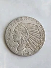 Golden State Mint .999 Silver Round 1/4 Troy Oz Incuse Indian Coin