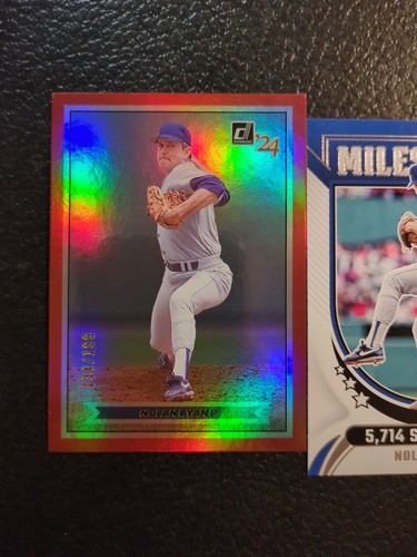 Nolan Ryan #19 2024 Donruss Action All-Stars card