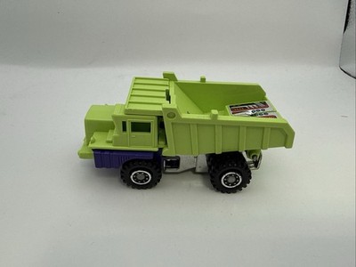 partial Transformers G1 Construction Devastator Figure Longhaul Vintage 1984 toy