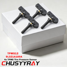 4pcs Tire Pressure Sensor 9l3z-1a189-a For Ford Lincoln Usa Tpms-12 New