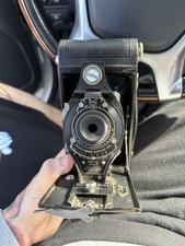 Vintage EASTMAN KODAK No 2A Folding Cartridge HAWK-EYE Model B Camera Antique