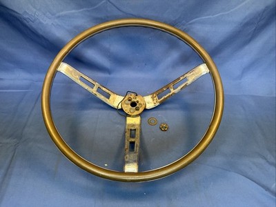 1968 1969 Original Mopar B body Woodgrain Steering Wheel Charger Roadrunner GTX