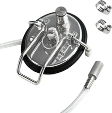 Corny Keg Carbonation Lid with Diffusion Stone & Ball Lock *SEALED* New