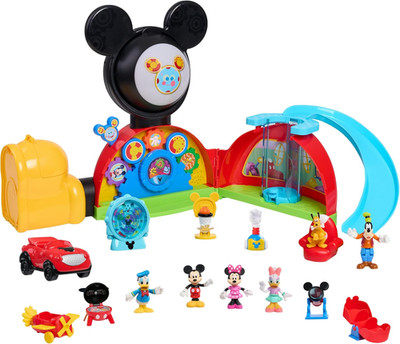 Disney Jr. Mickey Mouse Clubhouse Deluxe 28-Inch Playset with 2 Exclusive Bonus 